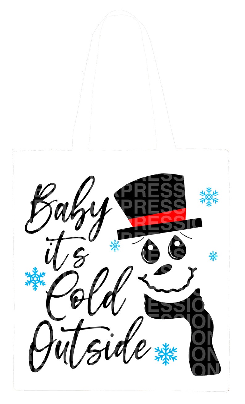 Download Baby It's Cold Outside svg Snowman svg Christmas svg | Etsy