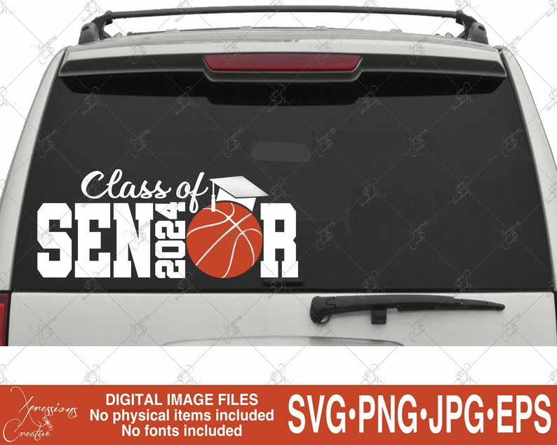Senior 2024 Svg Class of 2024 2024 Graduate Basketball Svg Etsy UK