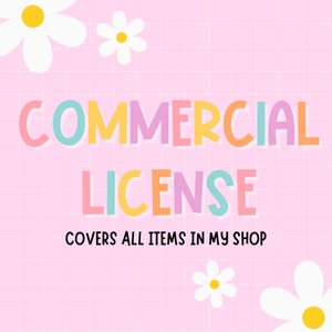 Commercial License - Includes all Design Packs In Store - No credit - digital download, printable paper