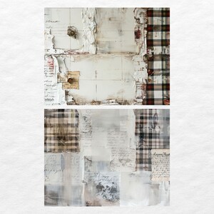 Scottish Highlands Junk Journal Pages, Printable Digital Download ...