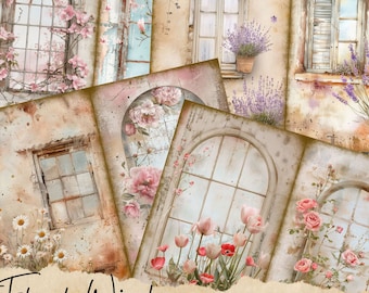 Farm Junk Journal Kit | Country Farm | Autumn Ranch Pages | Vintage Rustic Scenery | Digital Download | Vintage Tags | Barn Digital Paper