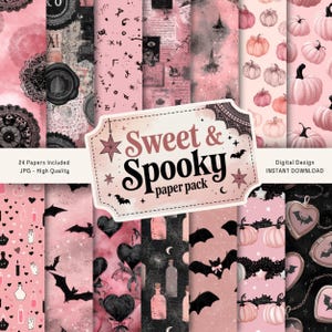 Halloween Junk Journal Kit, Halloween Printable Ephemera, Halloween Journal, Creepy Junk Journal, Printable Journal, Printable Halloween