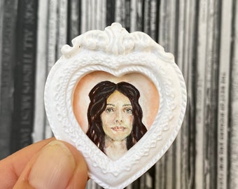 PJ Harvey- Original Miniature Painting