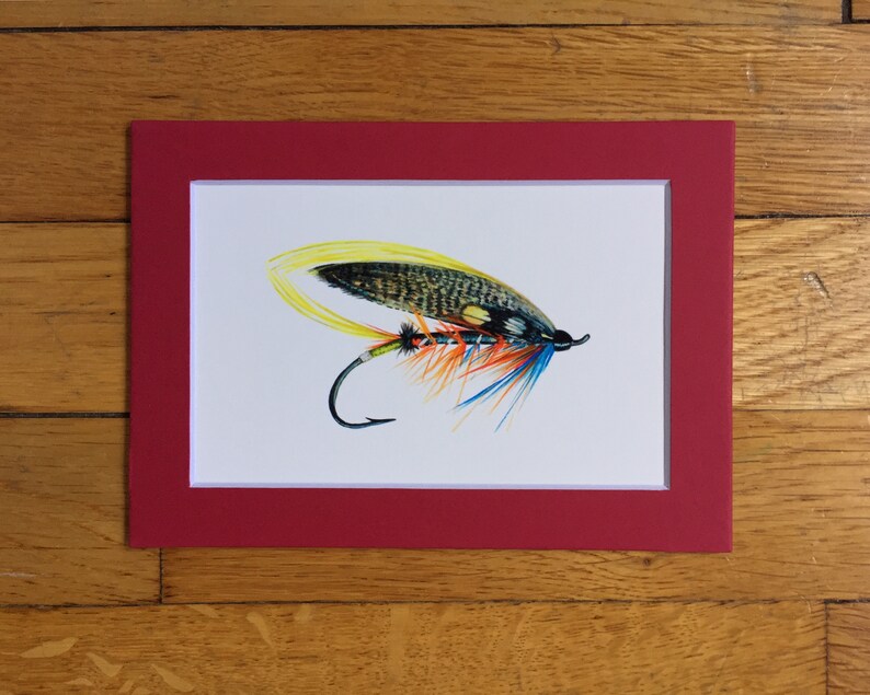 Thunder & Lightning Salmon Fly Fine Art Print image 3