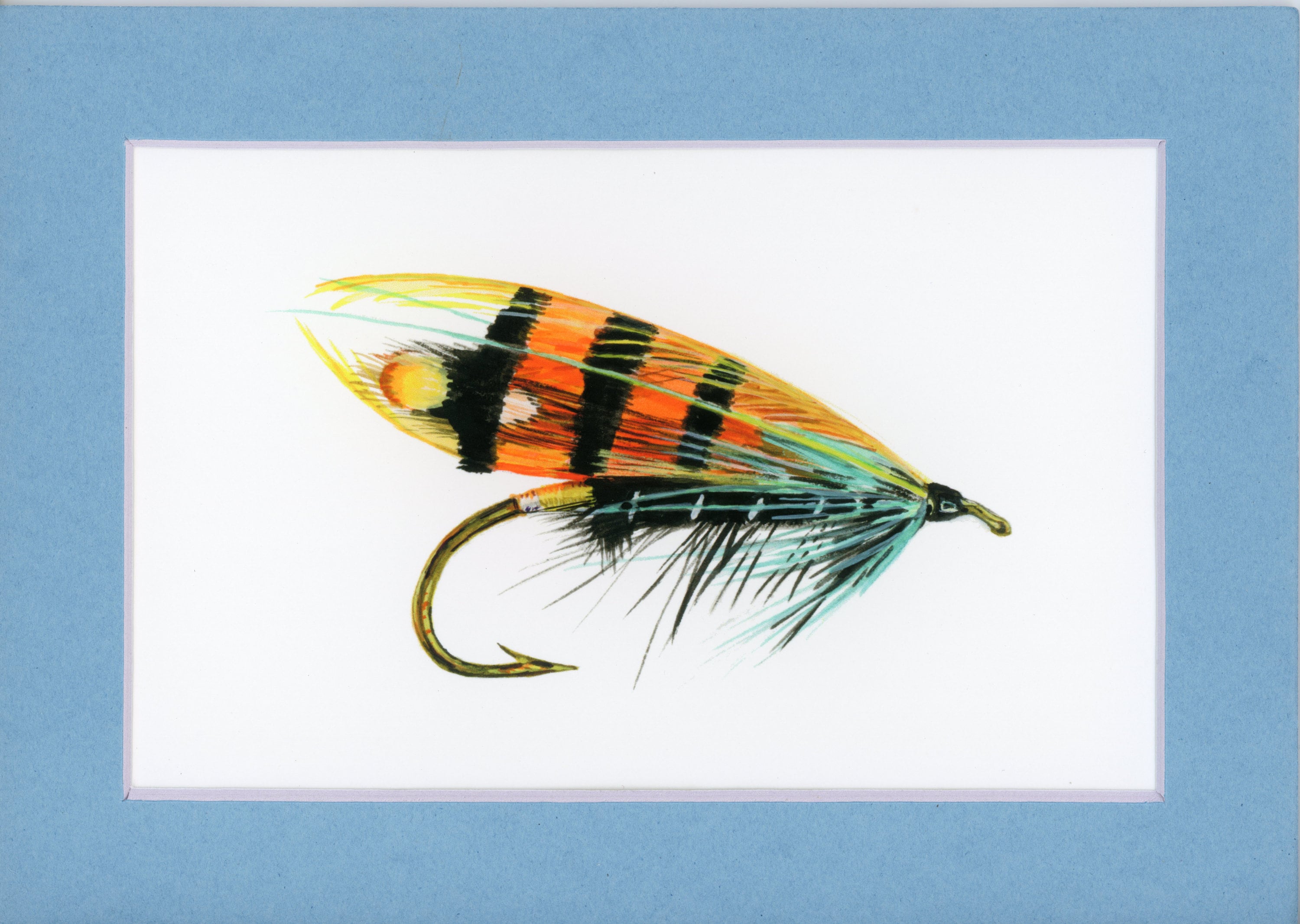 Durham Ranger Salmon Fly Fine Art Print Etsy