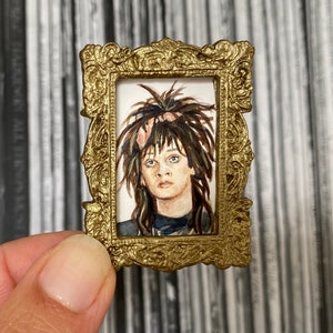 Ari Up (The Slits)-Original Miniature Painting