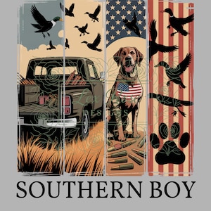 southern boy png, digital file download.