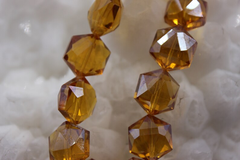 Crystal Beads 14x16mm Beading Suppliers 10 beads Faceted Crystal Beads Glass Beads