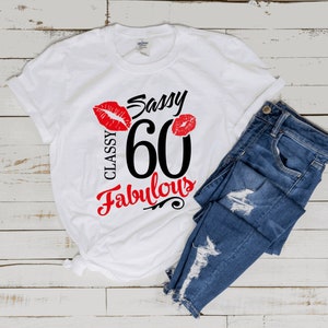 60 & Fabulous  SVG/PNG/DXF/jpg