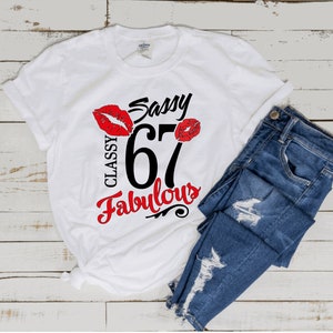 67 & Fabulous  SVG/PNG/DXF/jpg
