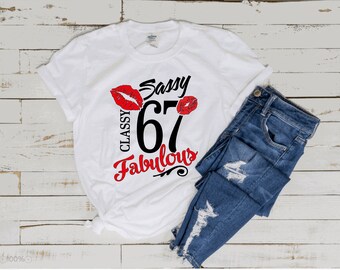 67 & Fabulous  SVG/PNG/DXF/jpg