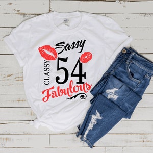 54 & Fabulous  SVG/PNG/DXF/jpg