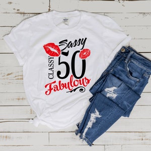 50 & Fabulous  SVG/PNG/DXF/jpg