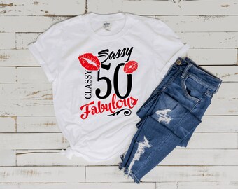 50 & Fabulous  SVG/PNG/DXF/jpg