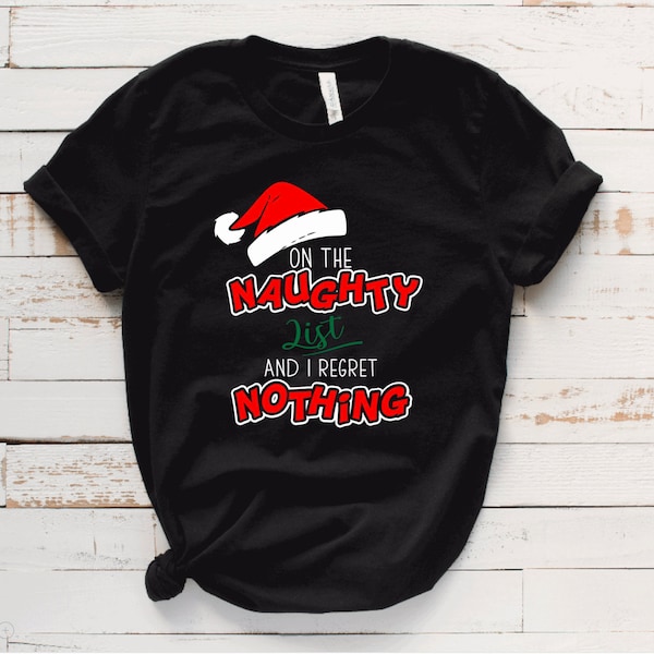 On The Naughty List  SVG/PNG/DXF/jpg