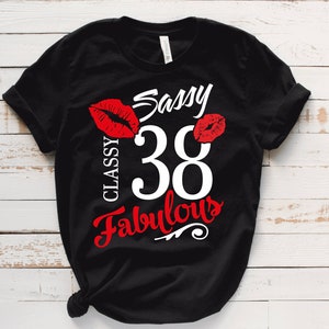 38 & Fabulous  SVG/PNG/EPS/jpg