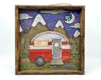 Sweet Dreams, Camping, Vintage Trailer, Adventure