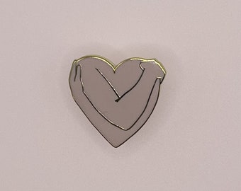 Self Love Pin // Enamel Pin // Hard Enamel Pins // Back Pack Enamel Pin // aesthetic pin // pin backpack // Jeans gifts // jacket pin cute