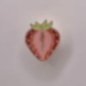 Pin de vulva de fresa // Pin de esmalte // Pines de esmalte duro // Pin de esmalte de mochila // Pin estético // Pin de mochila // Contenido para adultos
