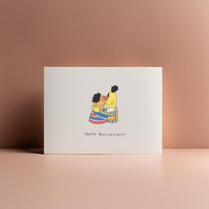 You're the Bert to My Ernie Jubiläumskarte // Valentinstag Gay Karte // Gay Jubiläumskarte // Gay Hochzeitskarte // Gay Love Card