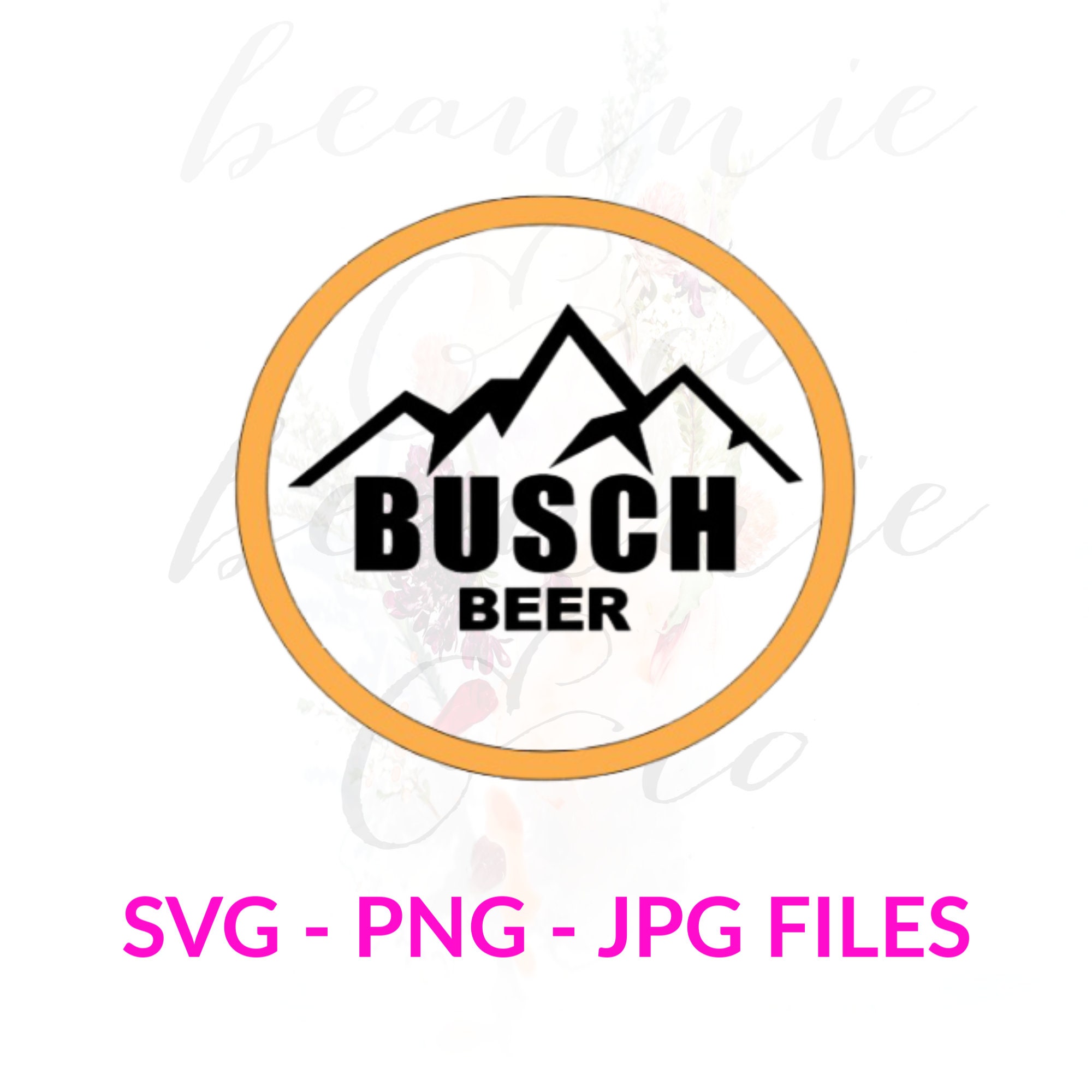 Download Svg Files Beer Koozie Svg Busch Beer Fathers Day Gift Etsy