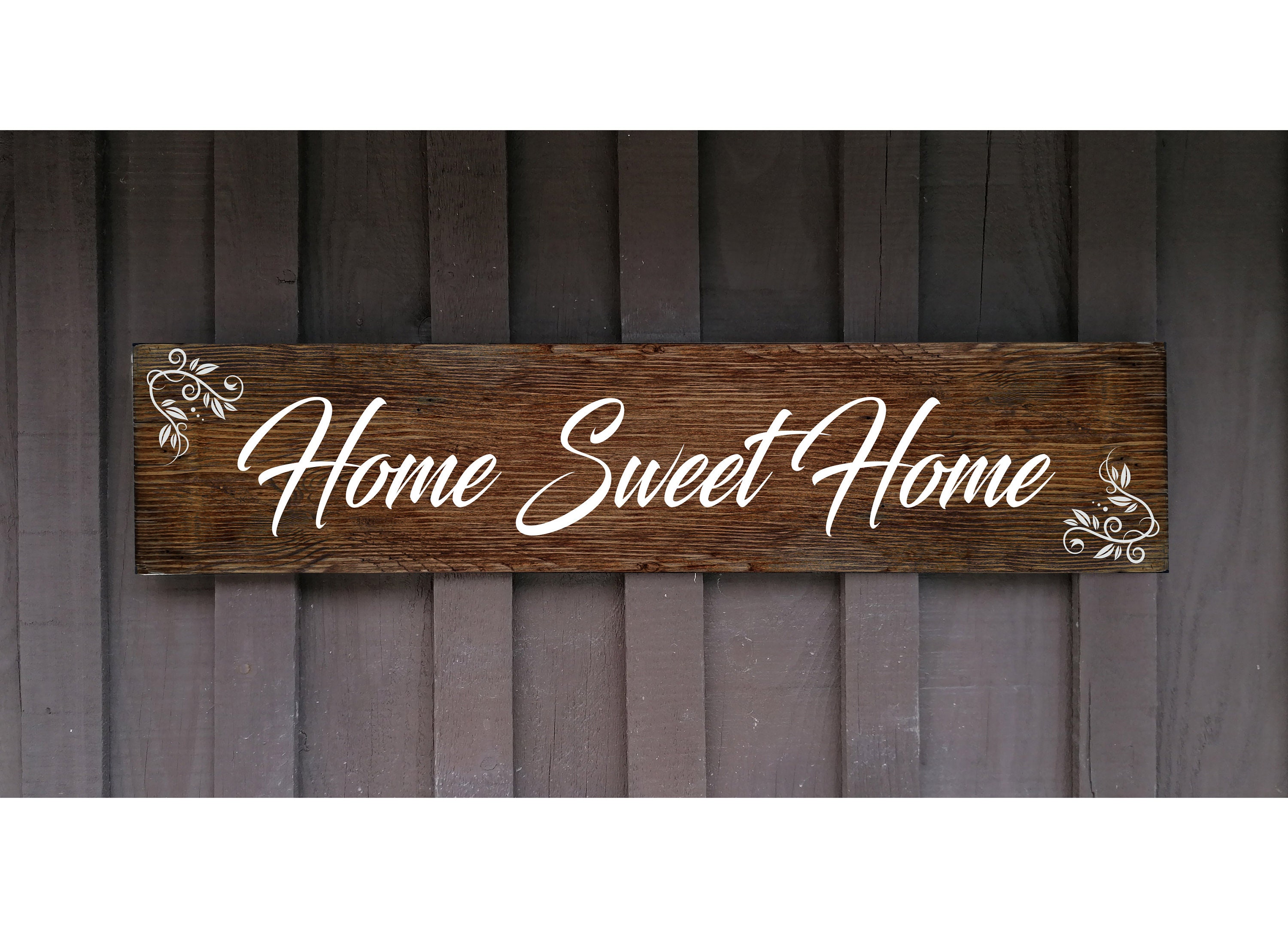 Panneau de Bois, Panneau en Plaque Home Sweet Home
