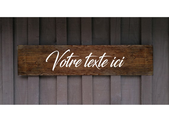 Plaque Décorative En Bois à Suspendre - Étiquette Familiale Normale, Décoration Murale Personnalisée, Cadeau