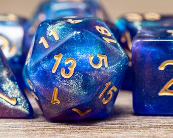 Crystal D4 Single Sharp Edged Die Polyhedral Dice Etsy