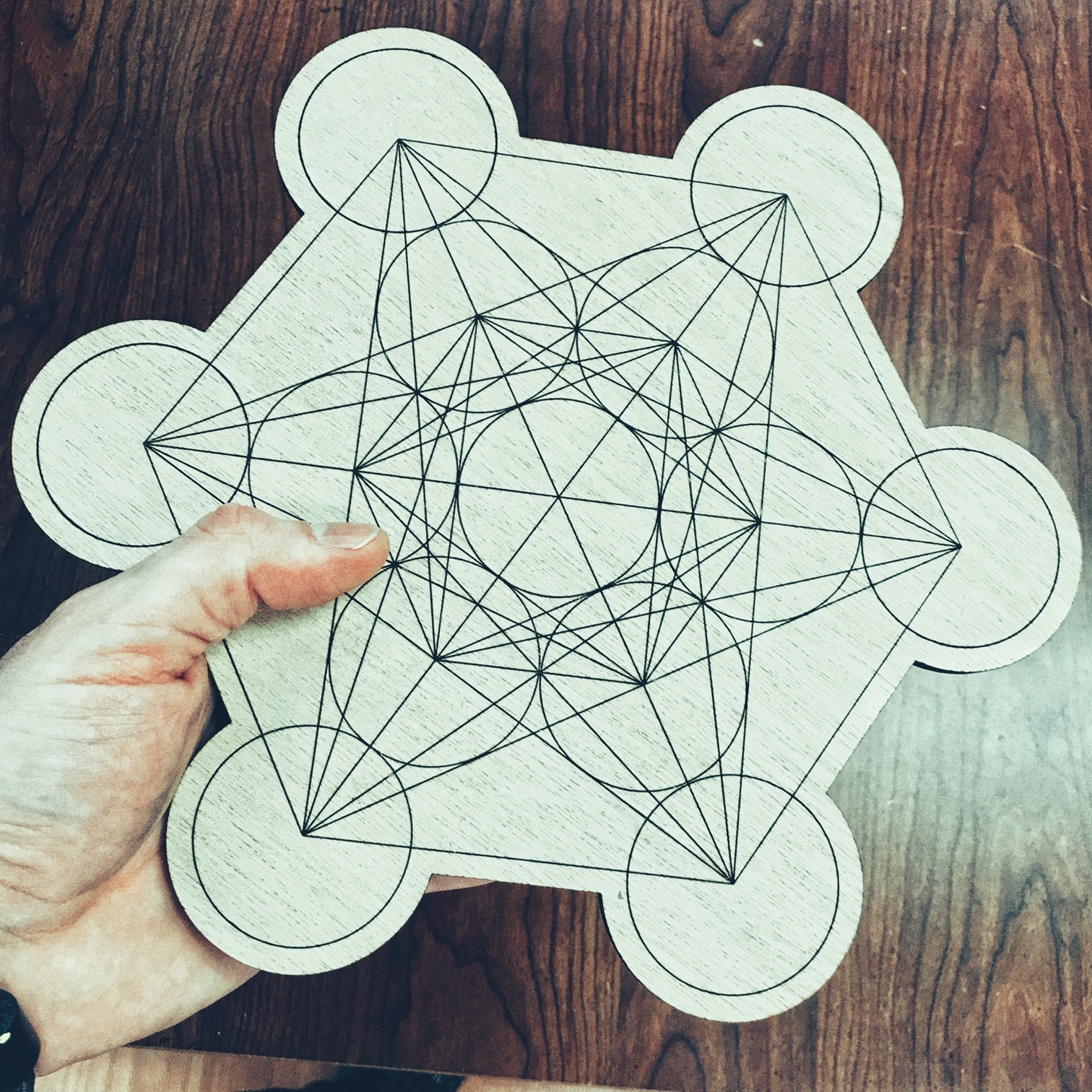 Download Metatron Cube Laser Cut File Svg Pdf Laser Engraving Etsy