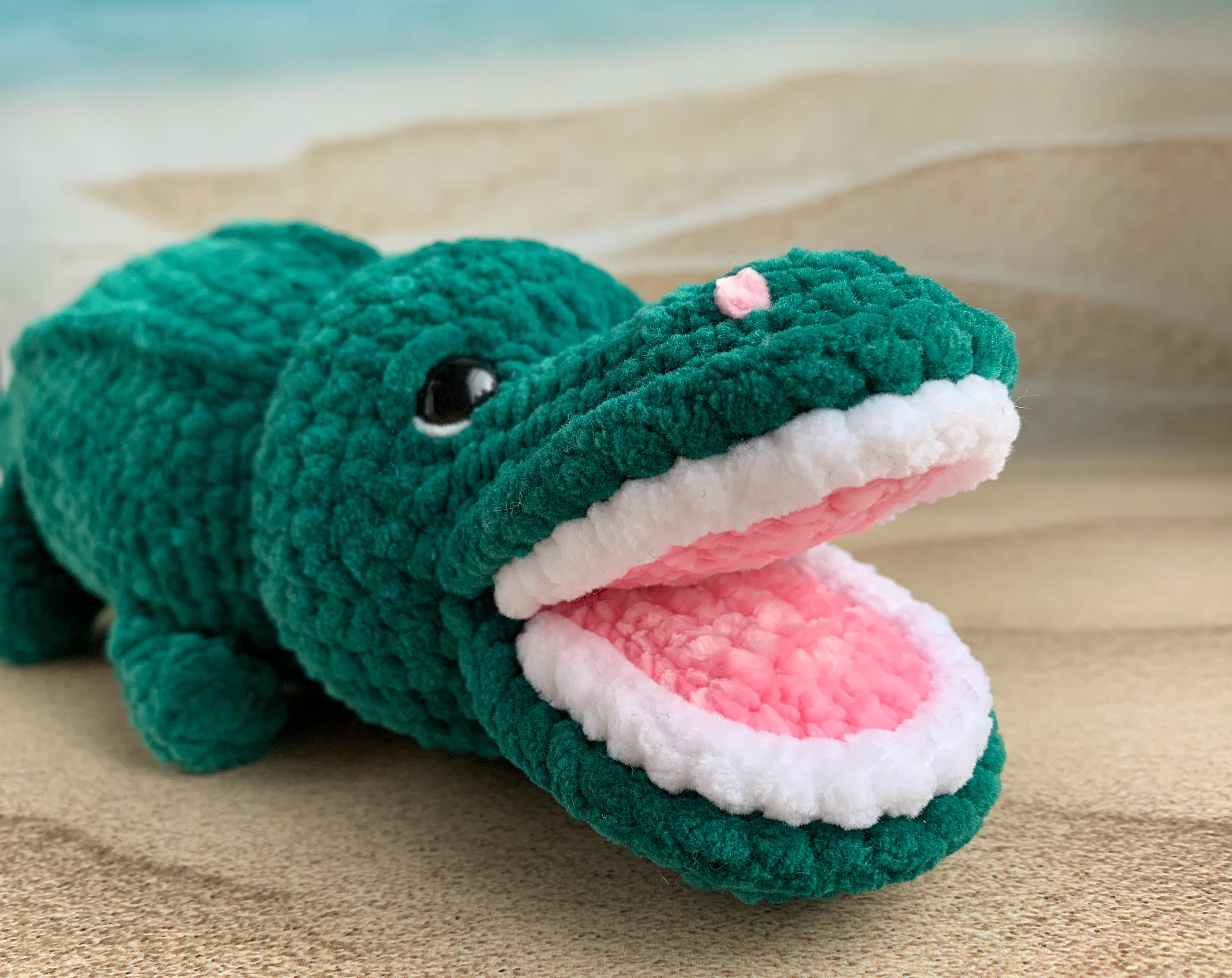life size alligator plush