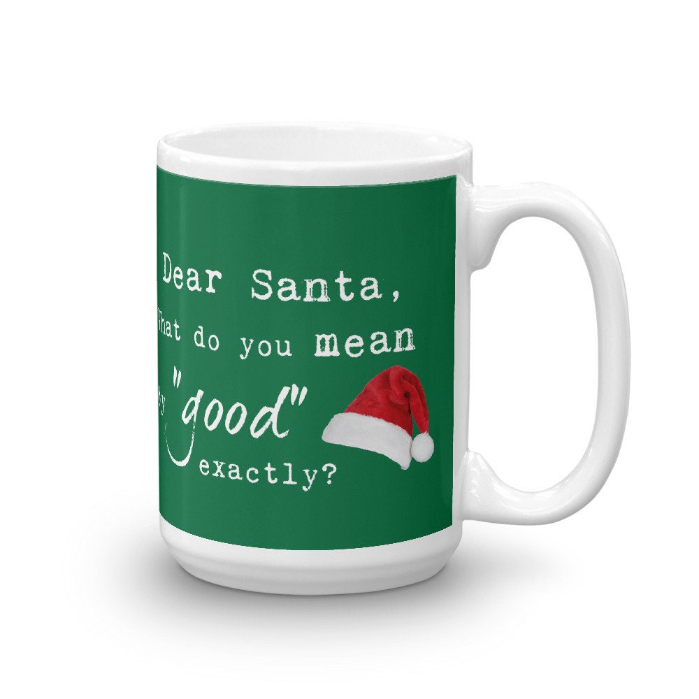 Dear Santa Mug Funny Mug Fun Christmas Mug Christmas Gift | Etsy