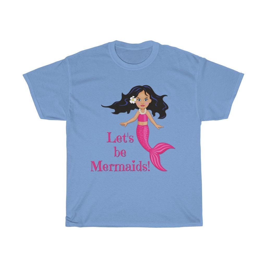 Let's Be Mermaids Shirt Cute Shirt for Women Mermaid Etsy