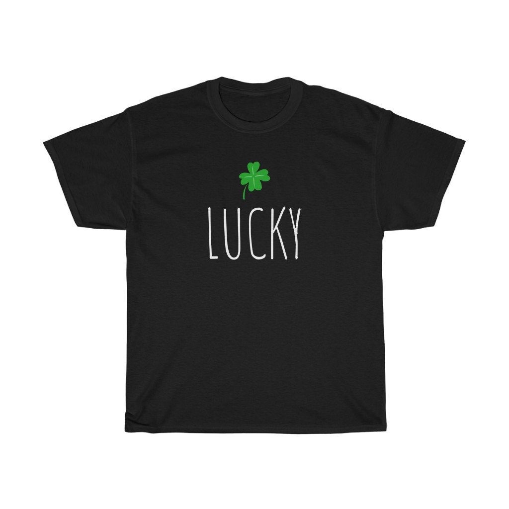 Lucky Shirt, St Patricks Shirt, St Patrick's Day, Lucky Clover Tee ...