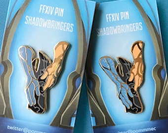 FFXIV Shadowbringers Crystal Exarch & WOL Hard Enamel Pin