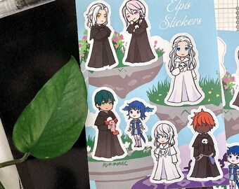 FFXIV 6.0 Endwalker Elpis Sticker Sheet A6 size