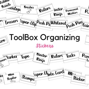 Tool Box Stickers