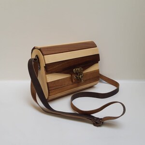 Shoulder bag wood