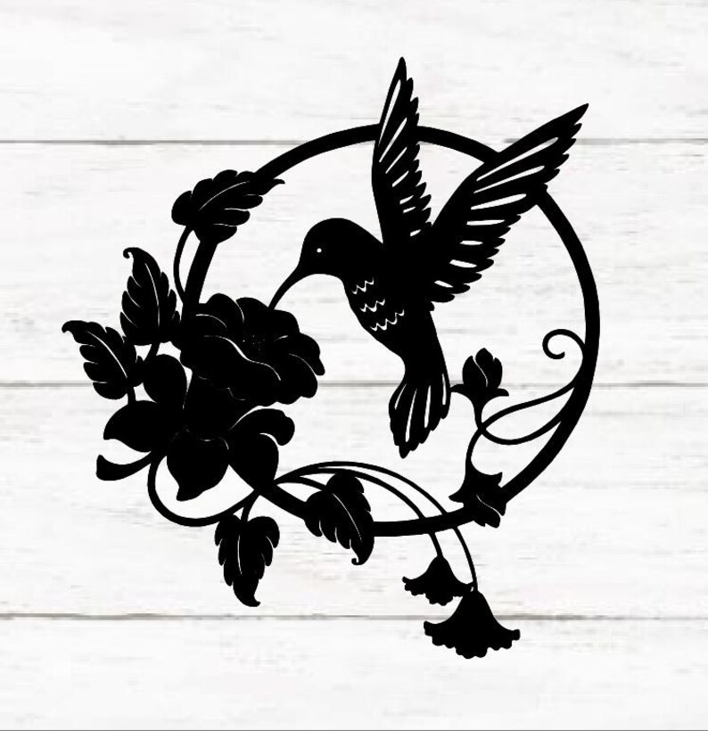 Hummingbird Metal Sign Custom Hummingbird Family Name Sign Etsy
