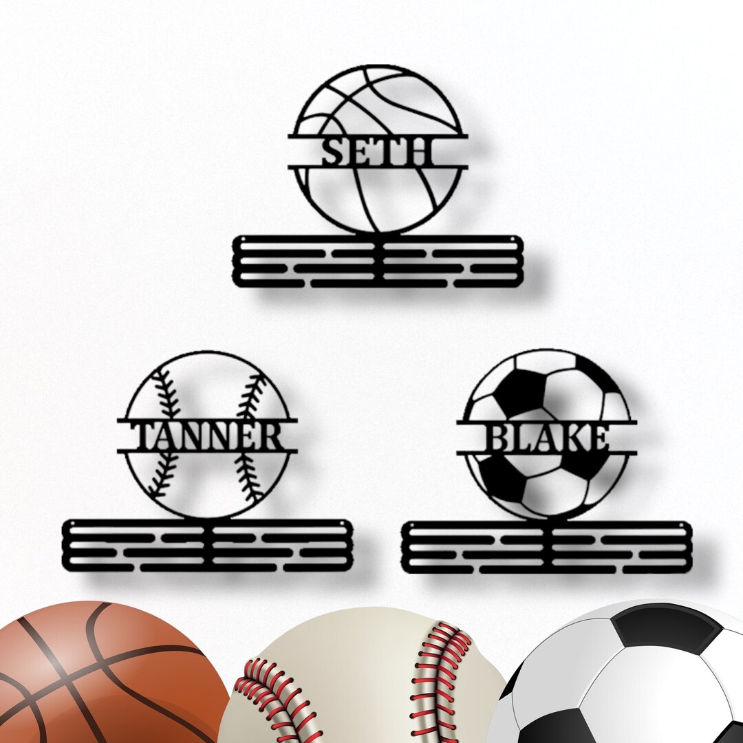 Custom Medal Holder Personalized Sports Medal Hanger Display for