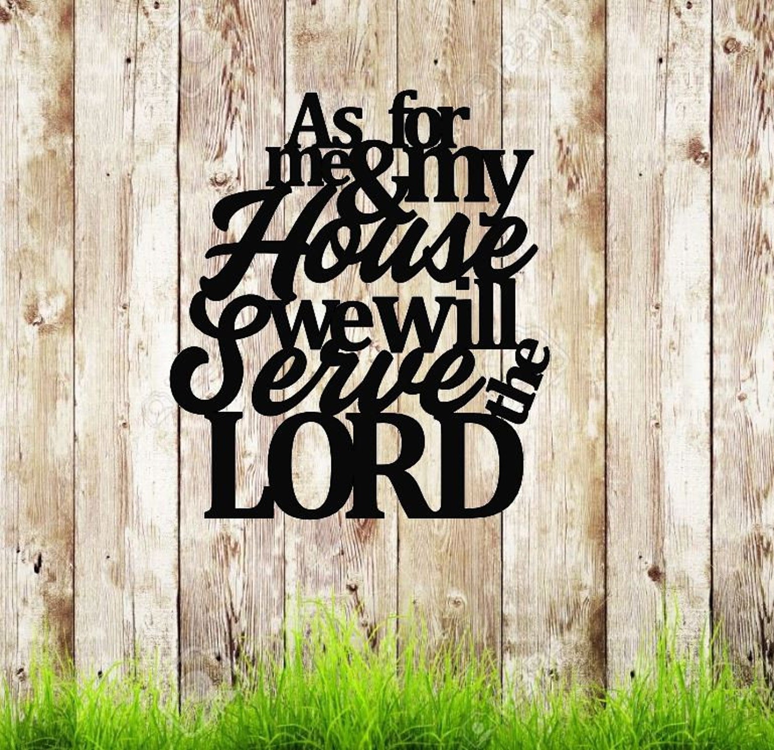 Scripture wall art metal quote wall art bible verse wall Etsy