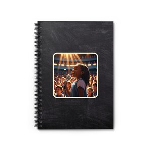 Caderno do Solista - Caderno Espiral para Amantes da Música - Linha Pautada - Bom para Anotações, Coral, Composição, Volta às Aulas, Motivação, Criatividade