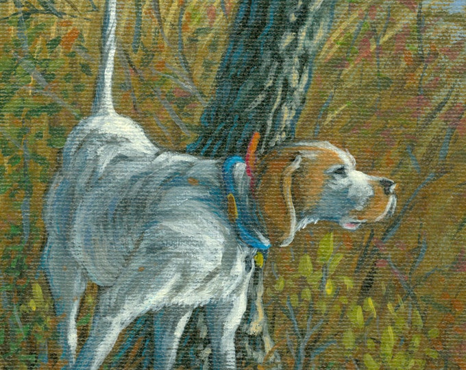 Bobwhite quail hunting art, Bird dog, art, Sporting dog painting, Hunting art, Pointing dog sketch, Wildlife art, Ronald Goodman, Art