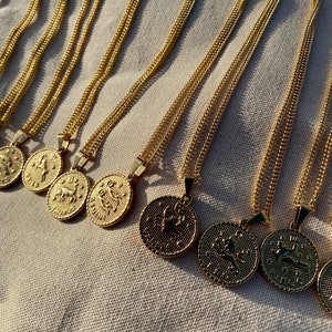 Zodiac Necklace - Gold