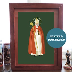 St. Augustine Minimalist Print - DIGITAL DOWNLOAD