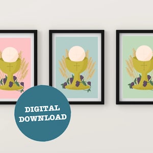 First Holy Communion Print - DIGITAL DOWNLOAD