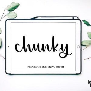 Procreate Schriftzug Pinsel | Procreate Lettering Brushes | Procreate Pinsel | Kalligrafie Pinsel | Kalligrafie Brush Procreate