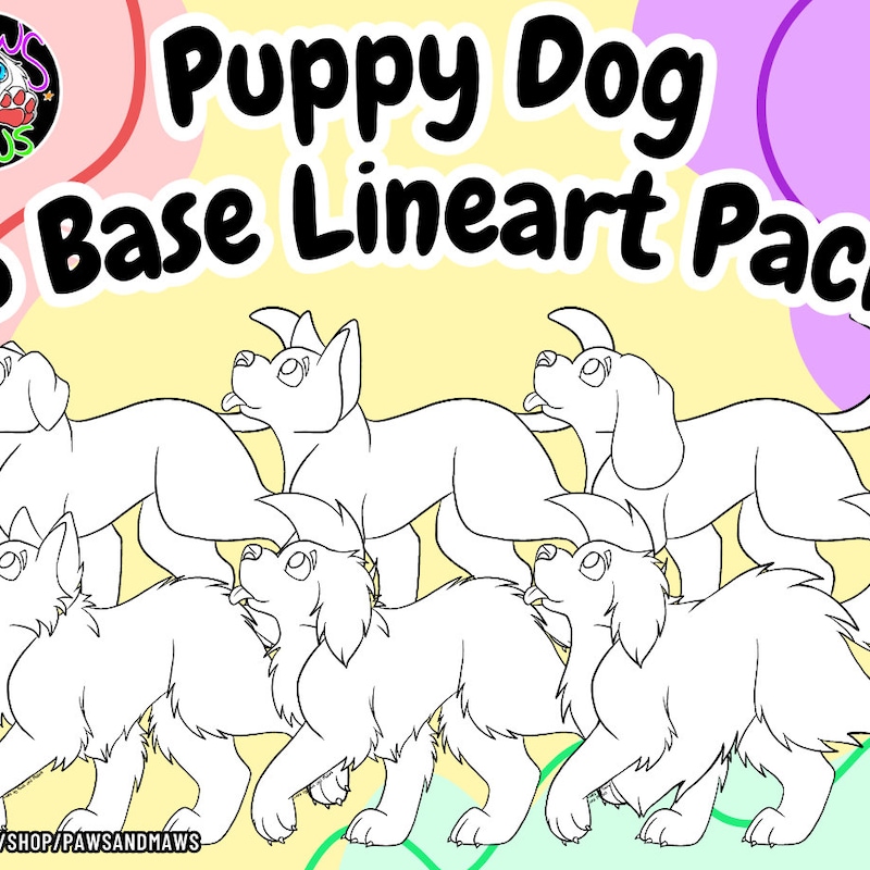 Furry Ref Sheet Base - Etsy