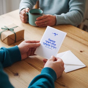 Conjunto de 5 cartões de amor hebraicos para ele | Cartões de amor judaicos para marido | Citações bíblicas do Cântico dos Cânticos | Presente judaico romântico para homens