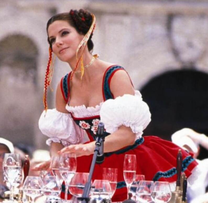 Repainted OOAK Barbie as Miss Congeniality and German Dirndl Etsy