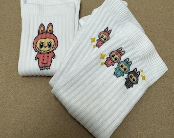 Calcetines de monstruo de peluche